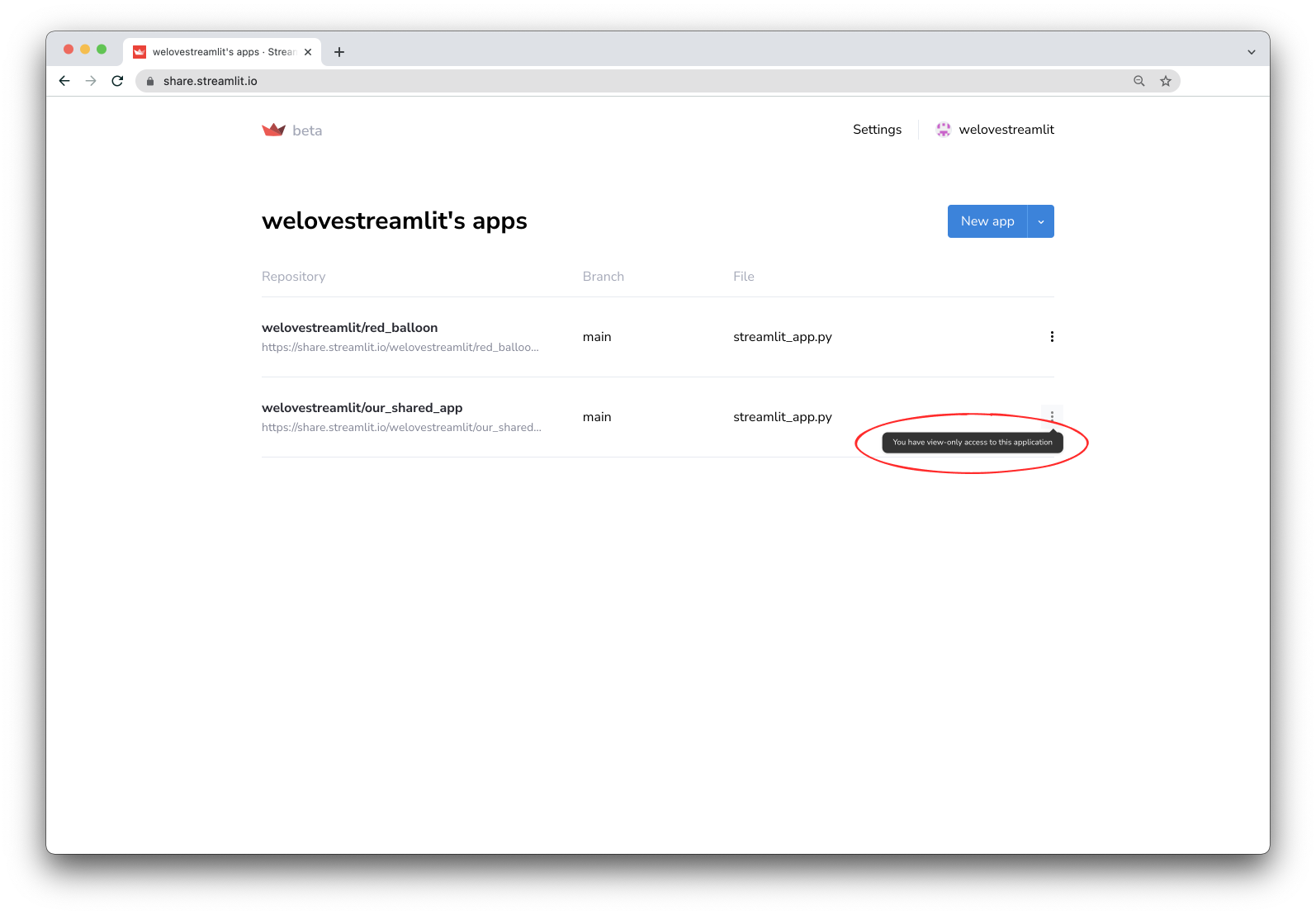 App workspaces 4